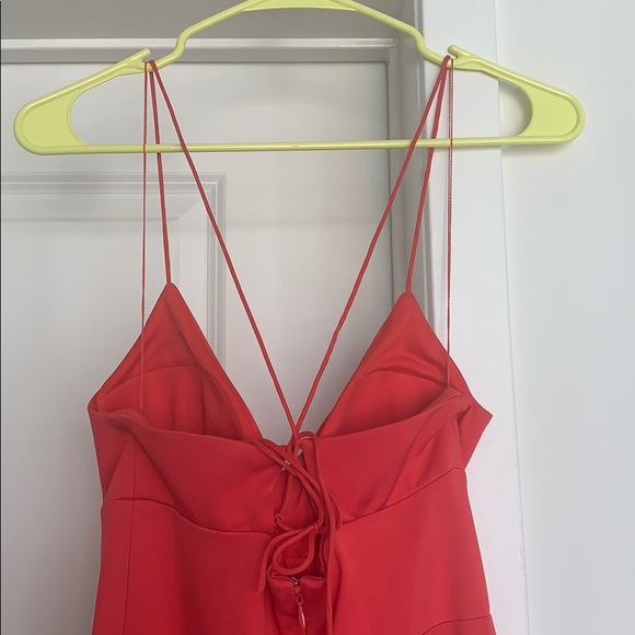 Adrianna Papell Long Dress with Slit, Size 4 - Picture 5 of 7